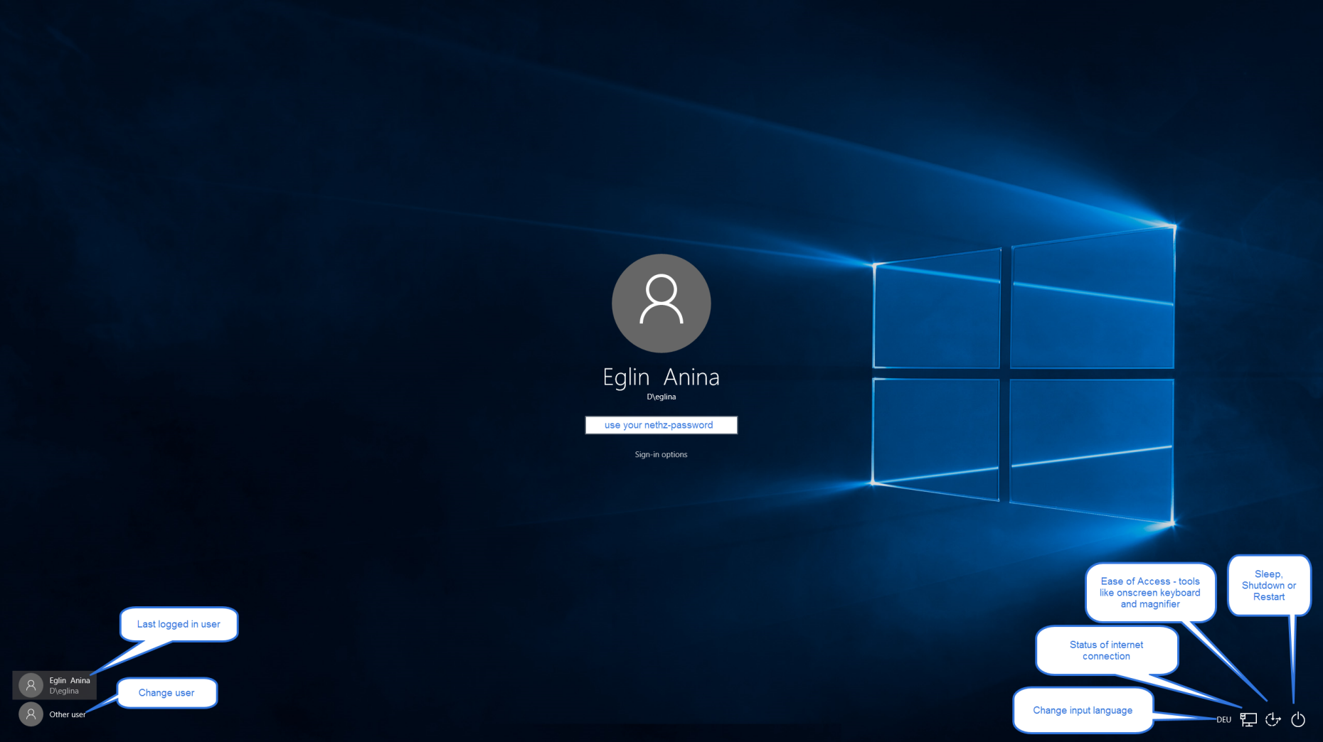 Vergrösserte Ansicht: login-normal